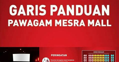 Tgv showtime mesra mall : Garis Panduan Pawagam Mesra Mall