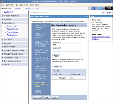 websphere informazioni di base e estensioni di file associate file