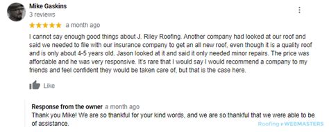 How To Write A Good Review For A Roofing Company