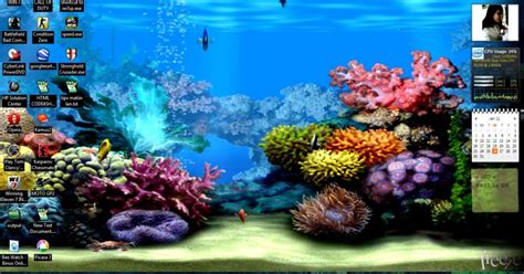 Free Living Marine Aquarium 2 Animated Wallpaper Windows 7