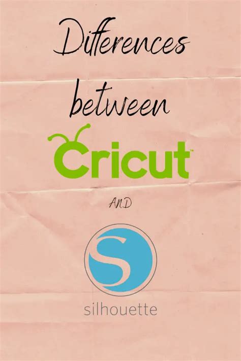 Differences Between Cricut And Silhouette Craft Ily