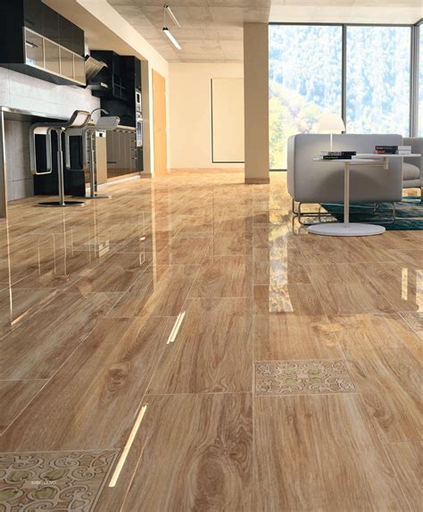 9 Living Room Wood Tile Floor A Trendy And Durable Flooring Option