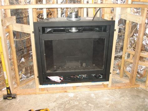 Gas fireplaces are a convenient way to add warmth to your home. framing | Vented gas fireplace, Direct vent gas fireplace ...