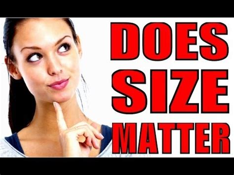 DOES PENIS SIZE MATTER TO BEAUTIFUL WOMEN THE SHOCKING TRUTH
