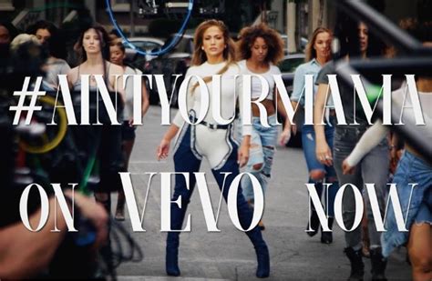 Jennifer Lopez Debuts Aint Your Mama Music Video