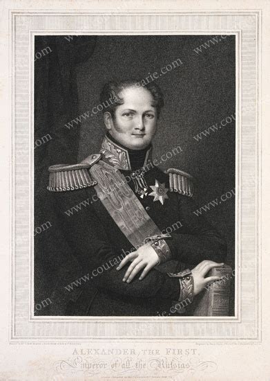 alexandre ier empereur de russie 1777 1825 lithographie signée