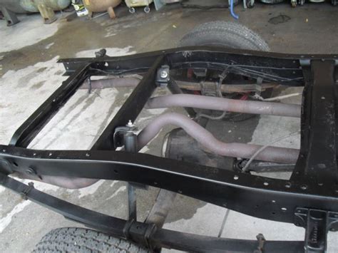 1956 Ford F 100 Chassis Complete Running Driving Original Chassis For