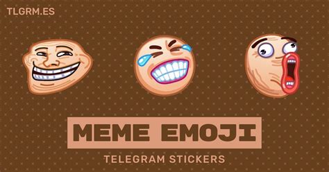 Pack De Stickers Animados Para Telegram Meme Emoji