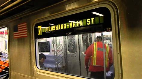 Mta New York City Subway Flushing Main Street Bound R188