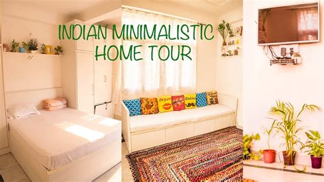 Minimalistic Indian Home Tour Small House Organisation Small Indian