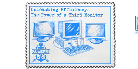 Unleashing Efficiency The Power Of A Third Monitor Carpathia
