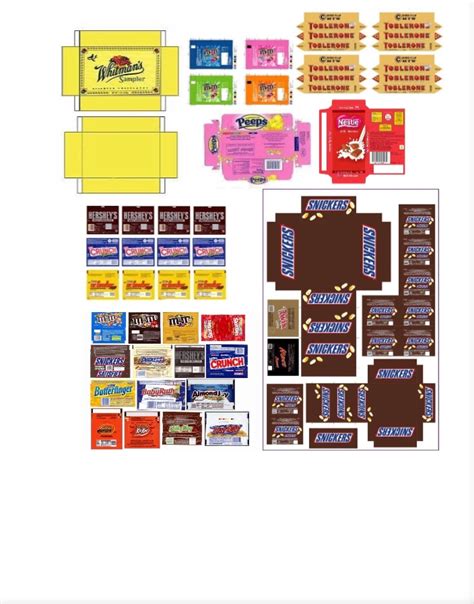 500+ FREE MODERN BRAND MINIATURE GROCERIES PRINTABLES | Barbie