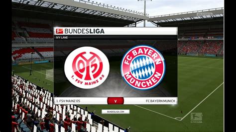 Mainz'in savunma oyuncularından moussa niakhate gösterdiği 71 puanda kalan lider bayern münih, bir maçı eksik leipzig'in 10 puan önünde yer alıyor. Let FIFA 16 Decide | Mainz vs Bayern (Bundesliga) - 26/09 ...