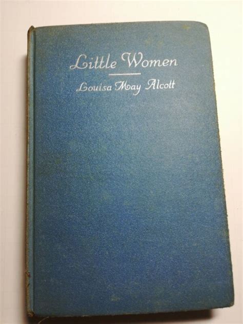 Little Women Louisa May Alcott Antique Vintage Blue Hardcover Book 1915