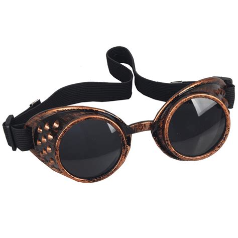Cfgoggle Steampunk Retro Sunglasses Special Lens Men Women Designer Cosplay Punk Goggles