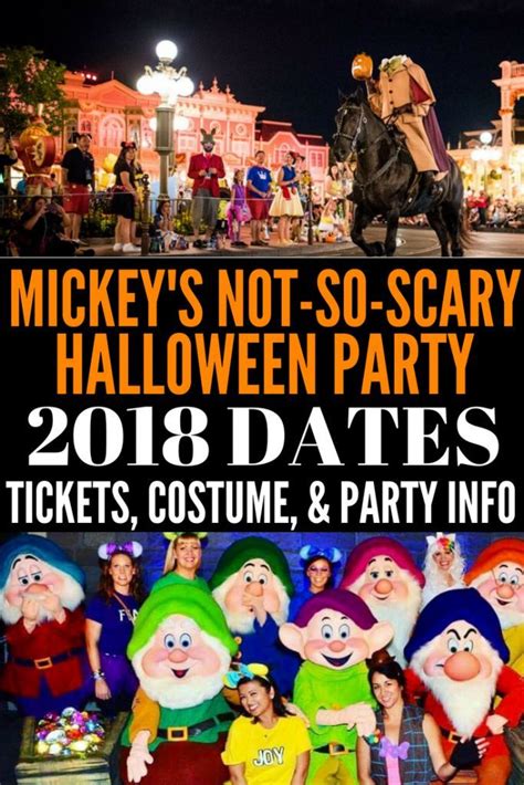 2023 Mickeys Not So Scary Halloween Party Dates And Info Disneyland