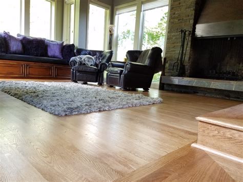 Red Oak Stained With Nutmeg A Max Hardwood Flooring
