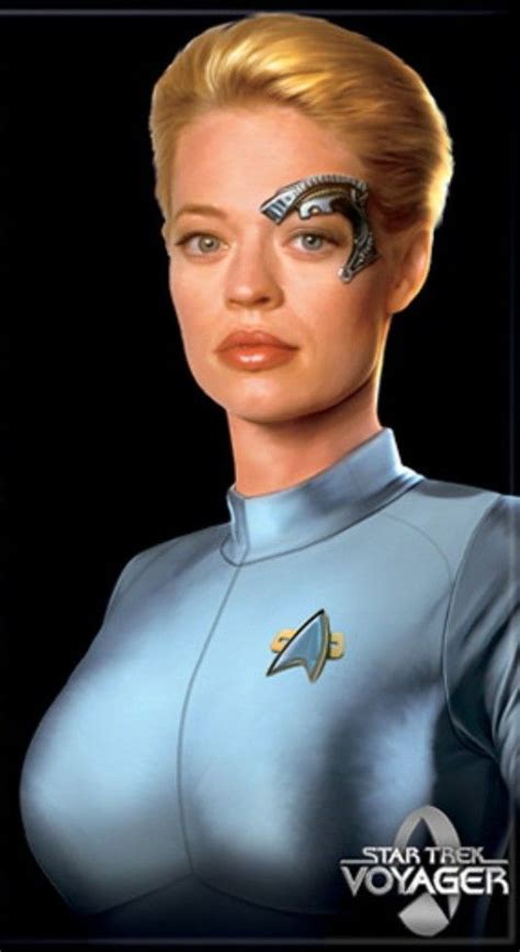 Jeri Ryan Sieben Von Neun Star Trek Voyager Unterhaltun Star Trek Actors Star Trek Cast