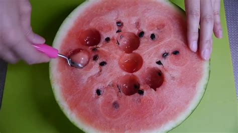 Watermelon And The Melon Balls Cake Youtube