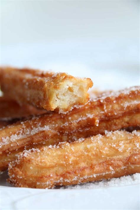 Authentic Spanish Churros Step By Step Recipe Quiero Postre