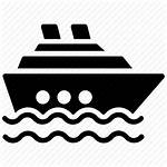 Icon Ship Cruise Icons Ocean Liner Usa