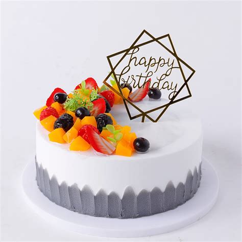 Tempting Fruit Birthday Cake Cake House Online