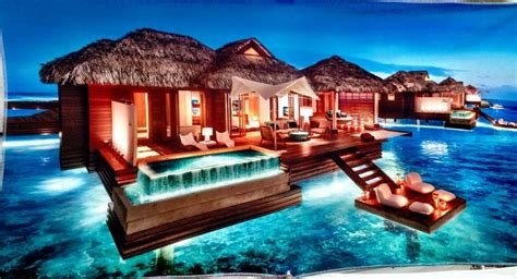 Vacationstoremember On Twitter Water Bungalow Private Island Resort