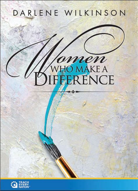 Women Who Make A Difference Ten Courses