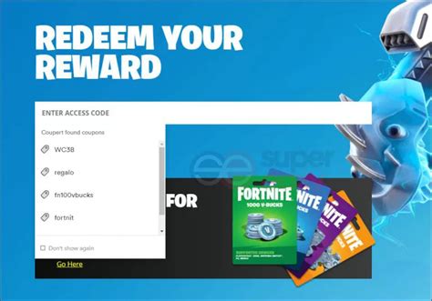 Fortnite Redeem Codes For In Game Item 2024 Guide Super Easy