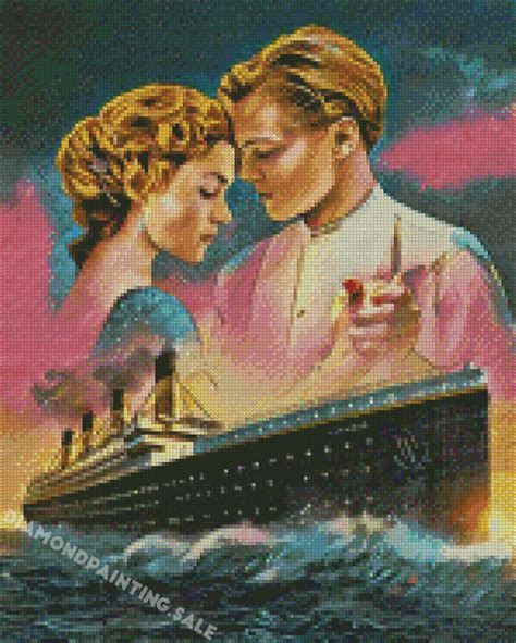 Rose And Jack Titanic 5d Diamond Painting Diamodpaintingsale