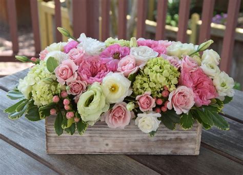 Blooming Garden In A Box Handcrated By Fleurelity Flower Arrangement