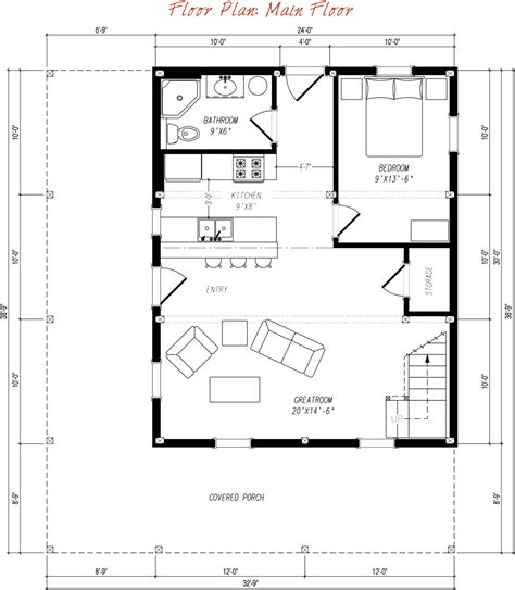 Pre Designed Ponderosa Country Barn Home Main Floor Barndominium With