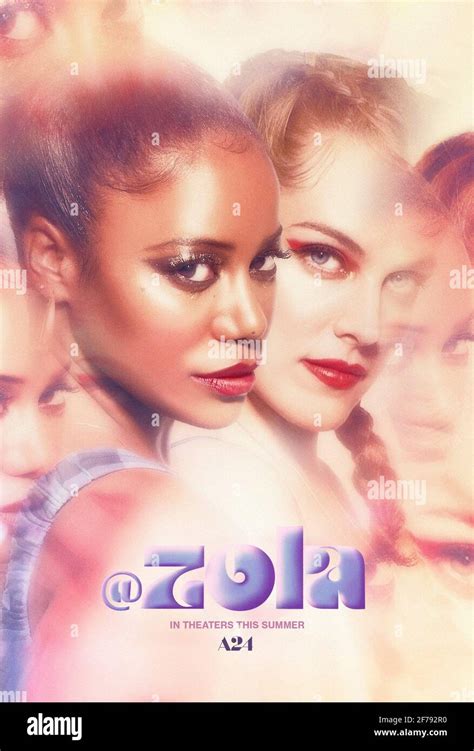 Zola Us Advance Poster From Left Taylour Paige Riley Keough 2020