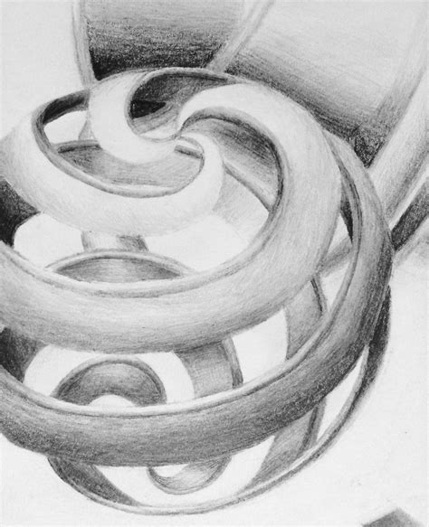 Sliced And Diced Form Drawing Form Drawing High School Art Lessons