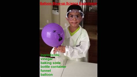 balloon blow up experiment youtube