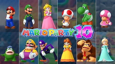 Mario Party 10 All Characters 3rd Place Youtube