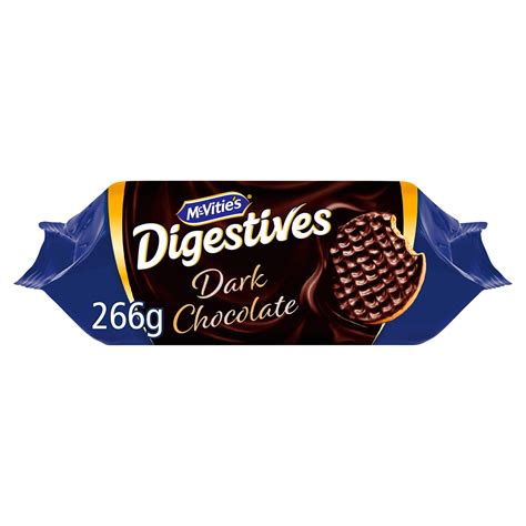 Mcvities Dark Chocolate Digestive Biscuits 266g Chocolate Biscuits