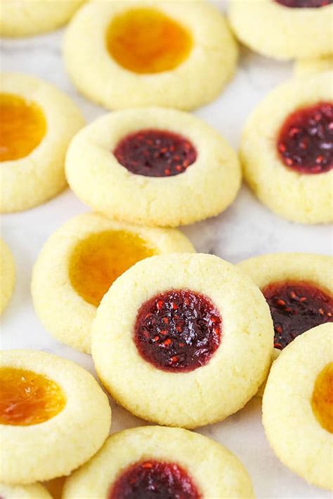 Easy Thumbprint Cookie Recipe With Jam