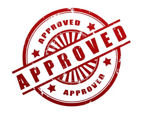 Approved Png Clipart Png All