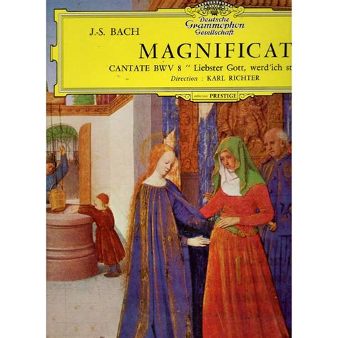 Magnificat By Jean Sebastien Bach Lp Gatefold With Prenaud Ref115377573