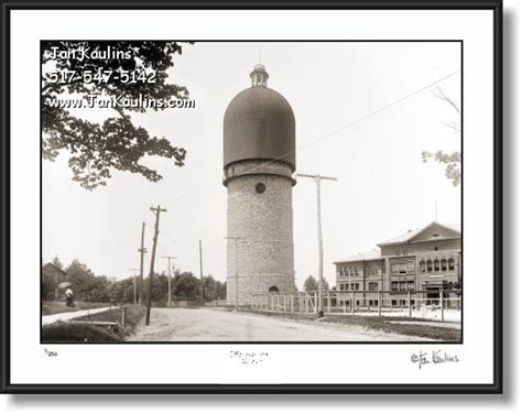 Old Ypsilanti Water Tower 1900 Photo Print Jan Kaulins Photo Art