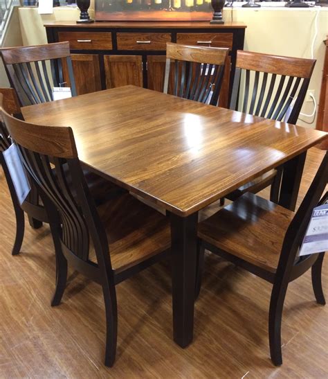 So i most recently painted the table in my breakfast nook and. Palettes by Winesburg BLK/ELM 1292332 Two Toned Dining ...