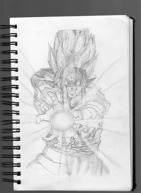 Dragon Ball Z Super Saiyan Goku Kamehameha By Soulmasterpisces On Deviantart