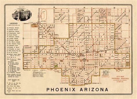 Map Of Downtown Phoenix Arizona