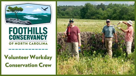 Conservation Crew Workday With Catawba Riverkeeper Action Network