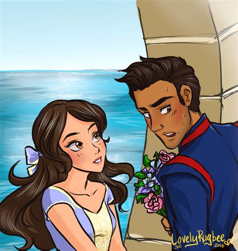 Older Gabe X Isabel Disney Princess Art Disney Elena Disney Fan Art