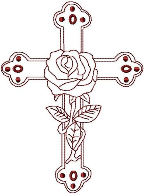 You can print or color them online at 618x850 coloring pages cross with roses rose free download best. inspiration | Cross art, Cross coloring page, Pattern ...