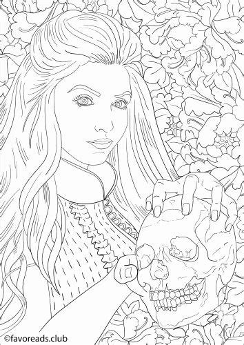 The Beauty Of Horror Coloring Book Beautiful The Best Free Adult