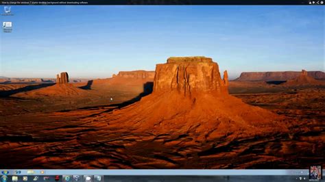 Free Download How To Change The Windows 7 Starter Desktop Background