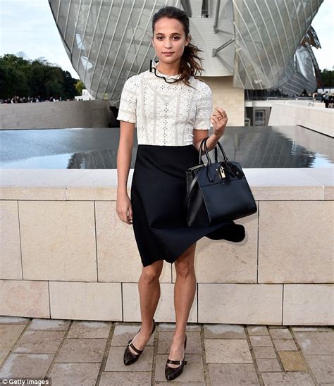 Alicia Vikander Attends The Star Studded Louis Vuitton